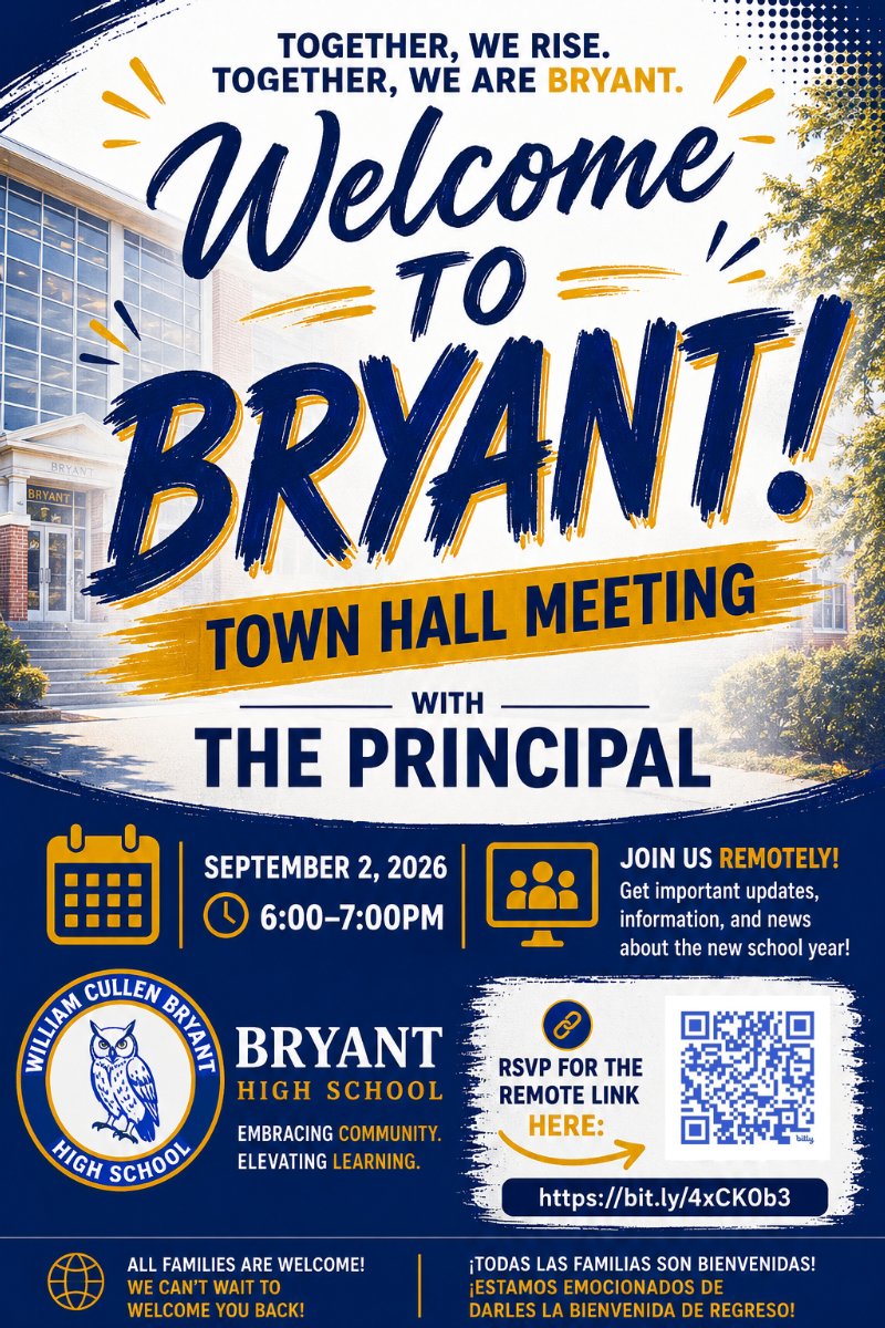 Town hall meeting for new students